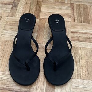Zara Elegant Black Women's Sandals